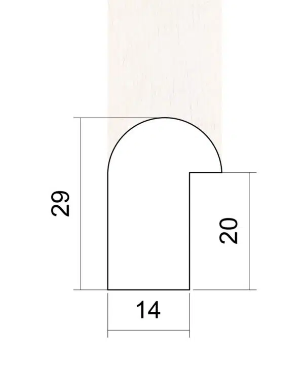 ER762W - Picture Frame Moulding