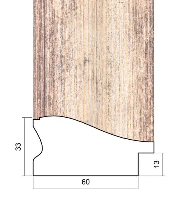 ER763B - Picture Frame Moulding