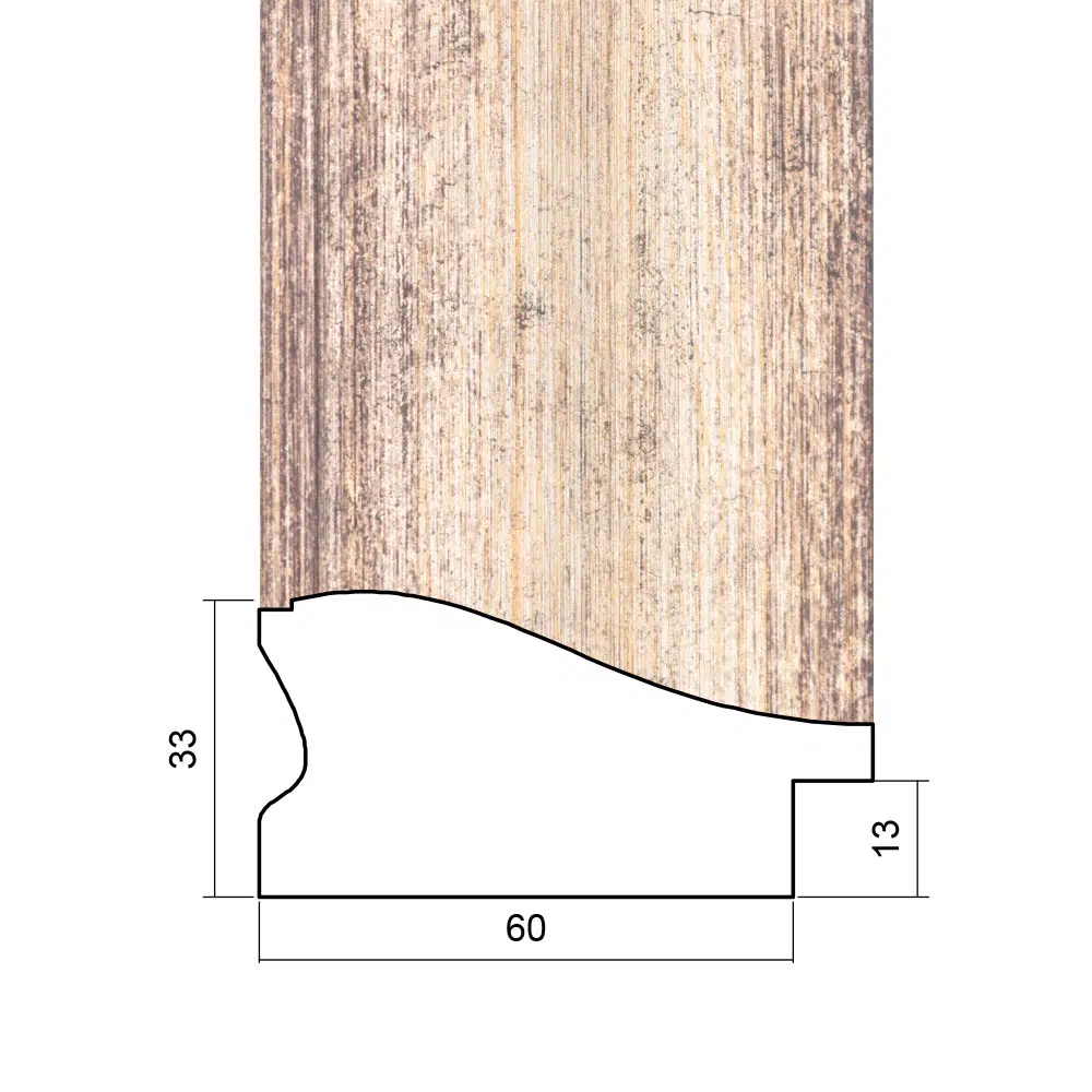 ER763B - Picture Frame Moulding