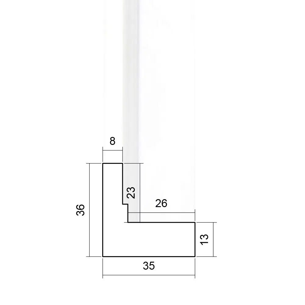 ER765W - Picture Frame Moulding