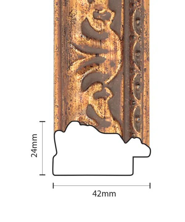 ER767A - Picture Frame Moulding