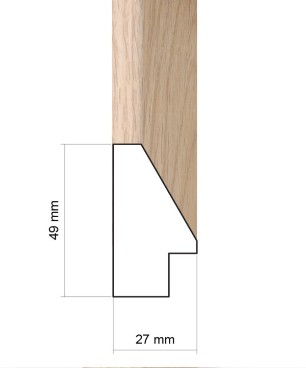 ER768OAK - Oak - Picture Frame Moulding