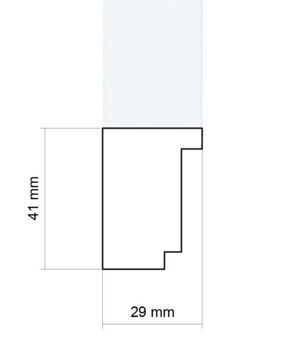 ER769W - White - Picture Frame Moulding