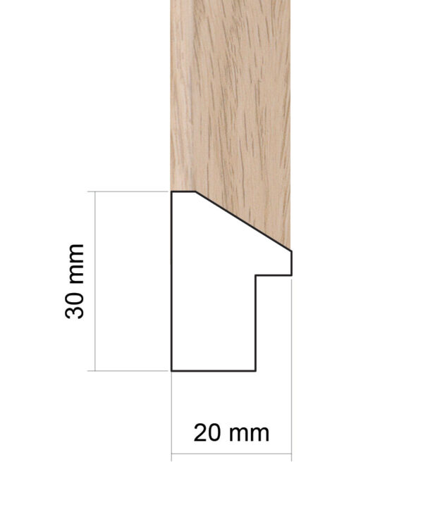 ER771OAK - Oak - Picture Frame Moulding