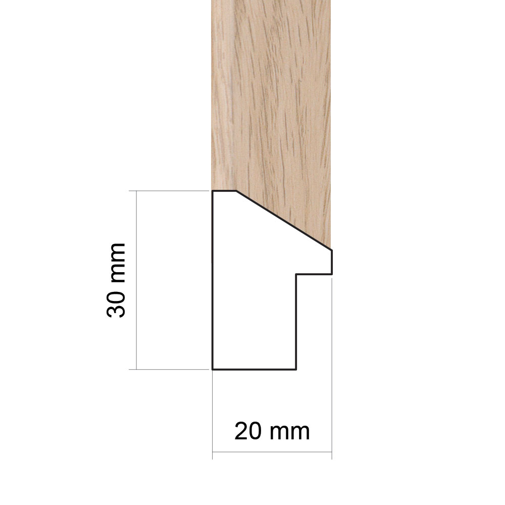 ER771OAK - Oak - Picture Frame Moulding