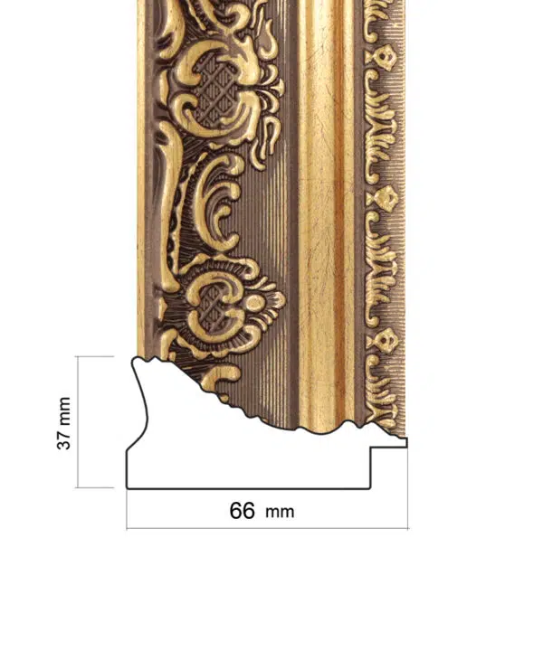 ER772A - Gold - Picture Frame Moulding