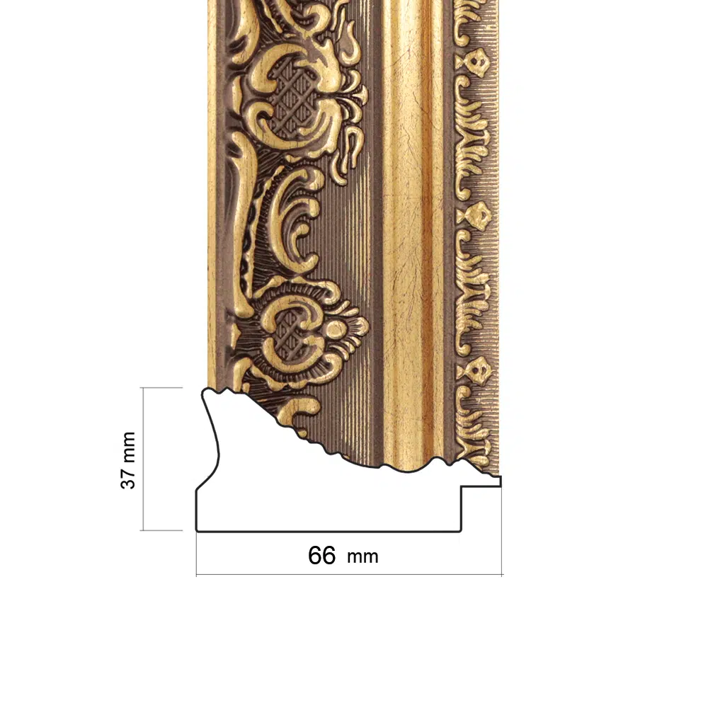 ER772A - Gold - Picture Frame Moulding