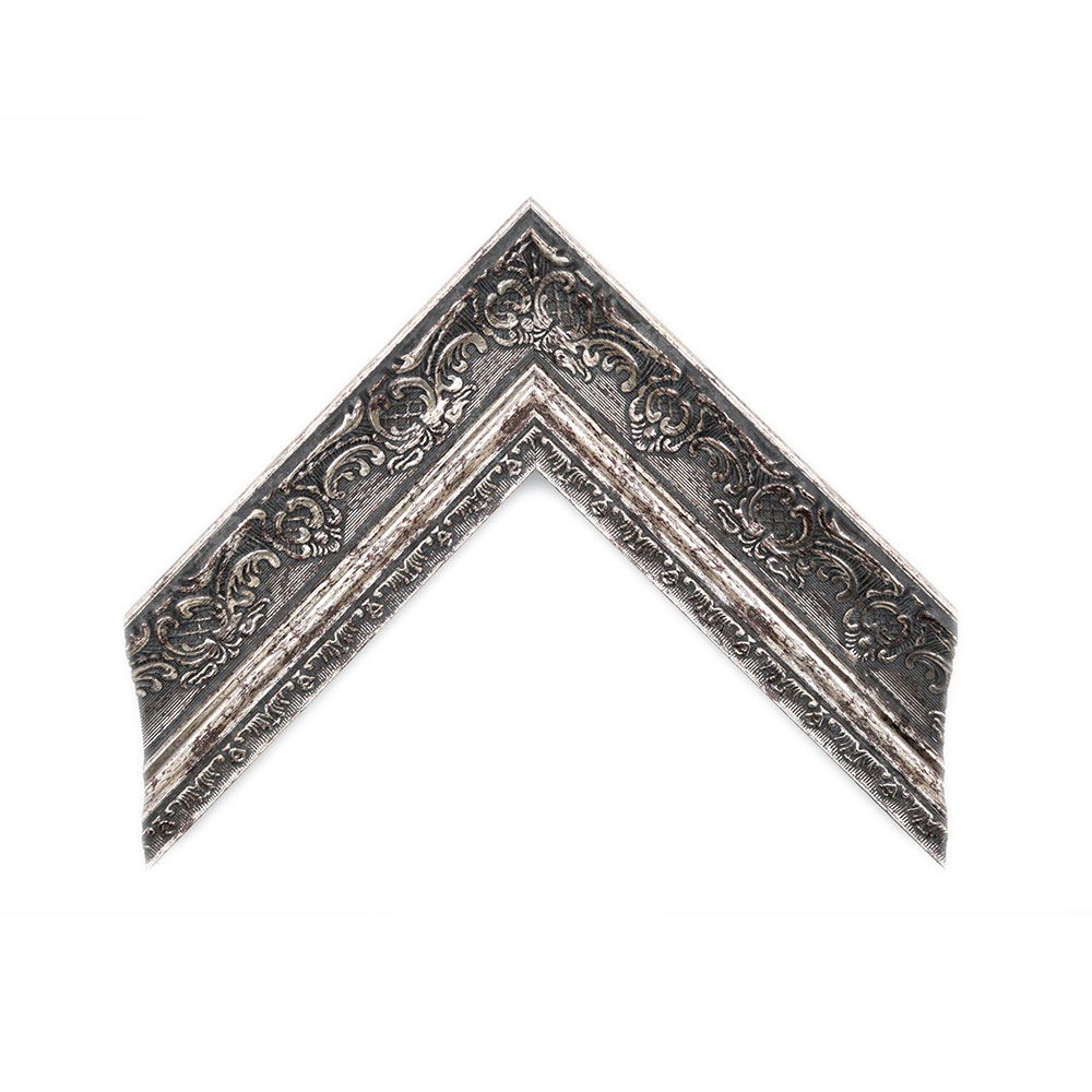 ER772B - Silver - Picture Frame Moulding