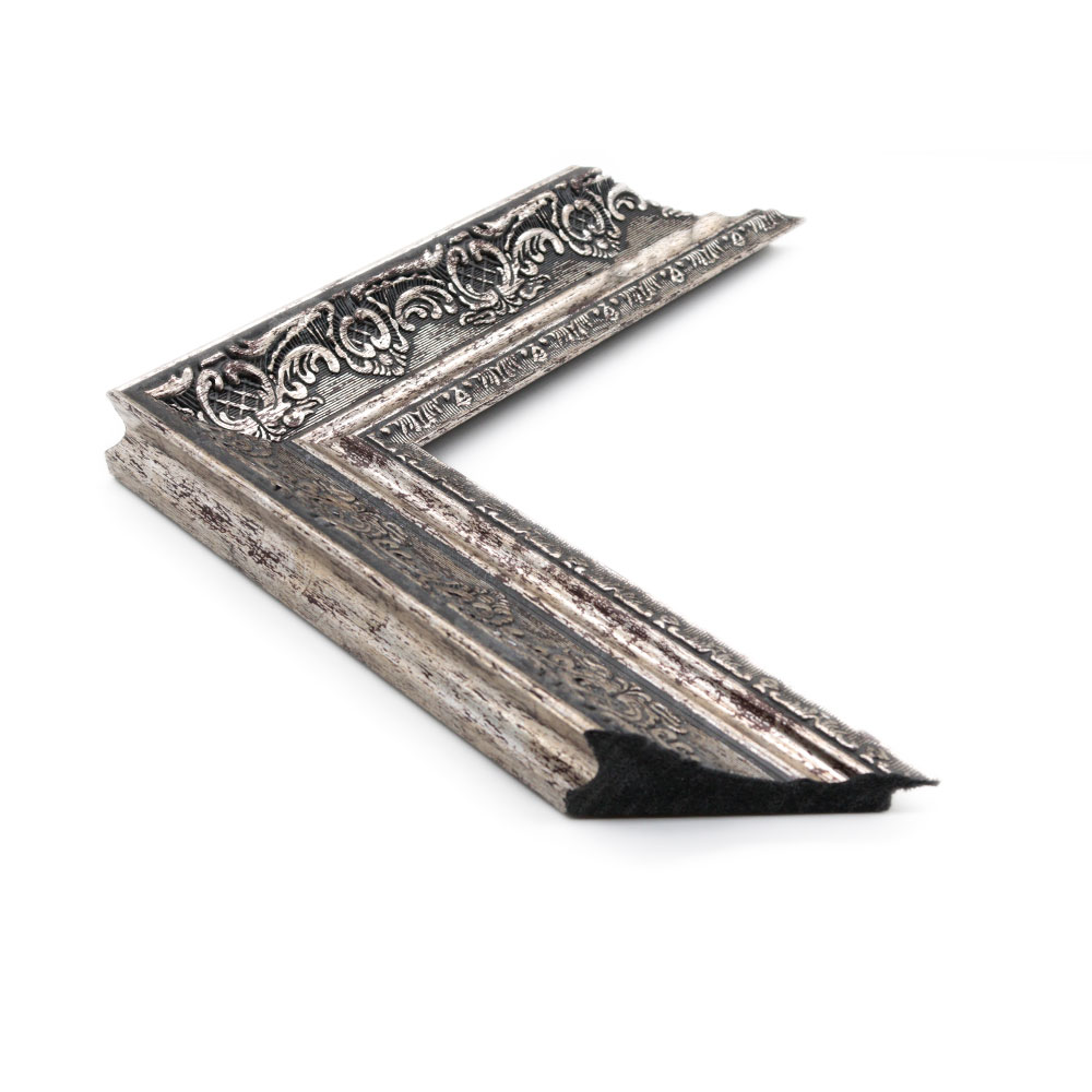 ER772B - Silver - Picture Frame Moulding