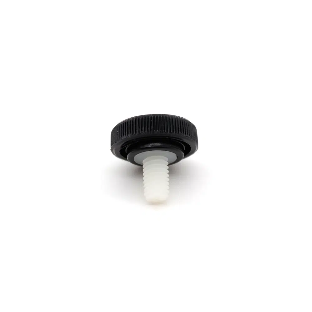 Black Knob & Screw